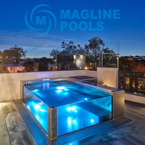 Glass Walled Pool